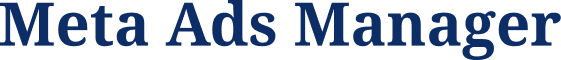 Meta ads Manager